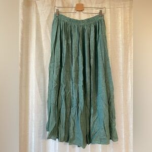 Women's Teal Green Skirt